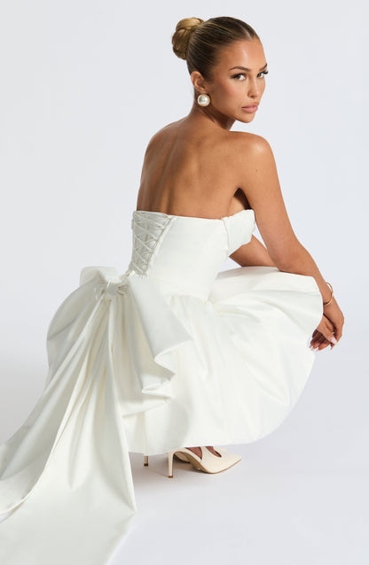 Minispódniczka Trinity - Kremowa