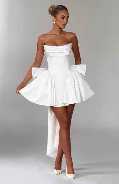 Minispódniczka Trinity - Kremowa