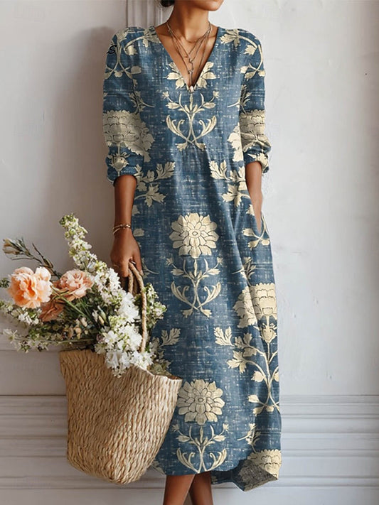 Apolline | Vestido Impreso Vintage