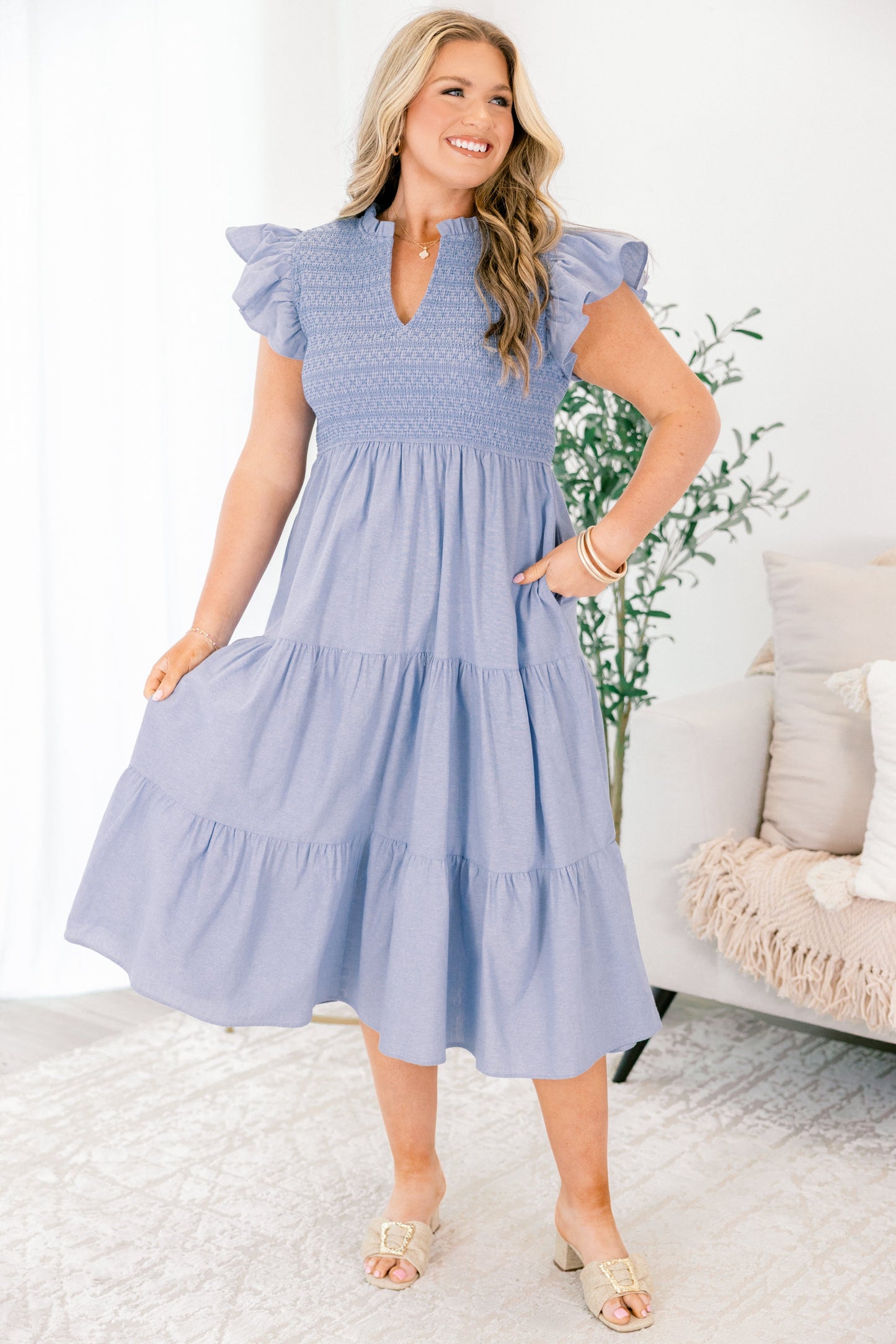Donde Comienza Nuestra Historia Vestido, Denim