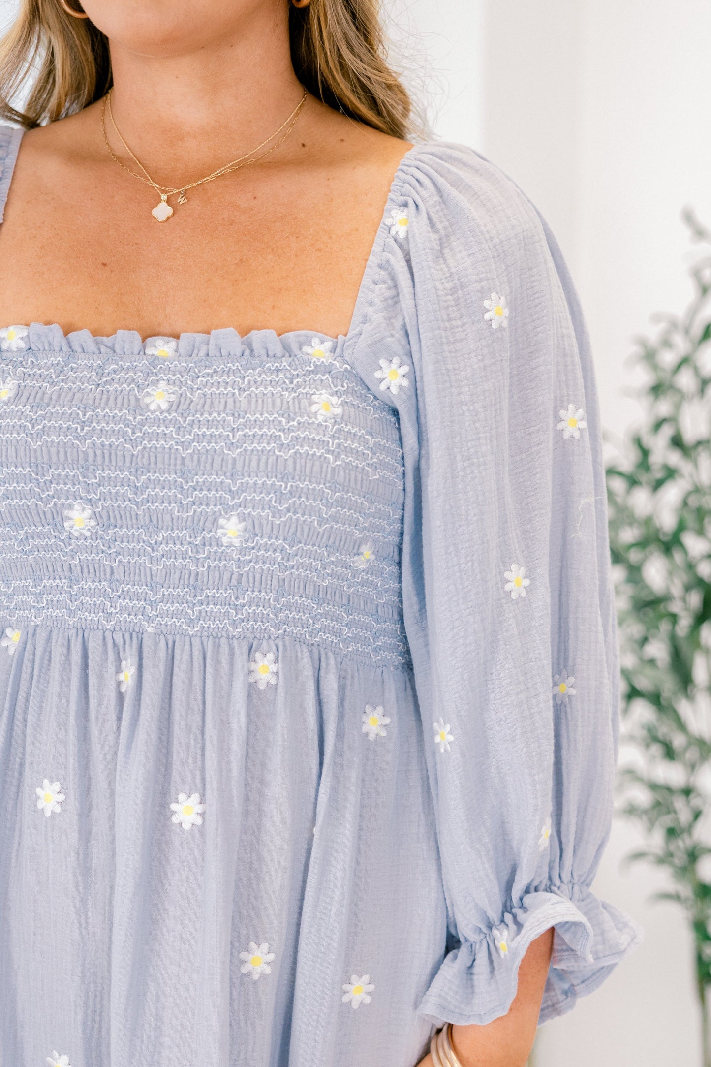 Vestido Maravilla de Flores Silvestres, Aciano