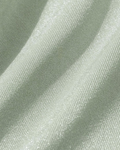 Conjunto de Bikini Bandeau de Color Verde Contrastante