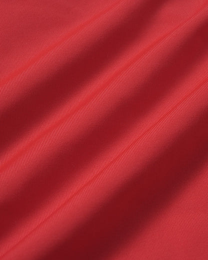 Bralette Rojo de Cuello en V de Una Pieza