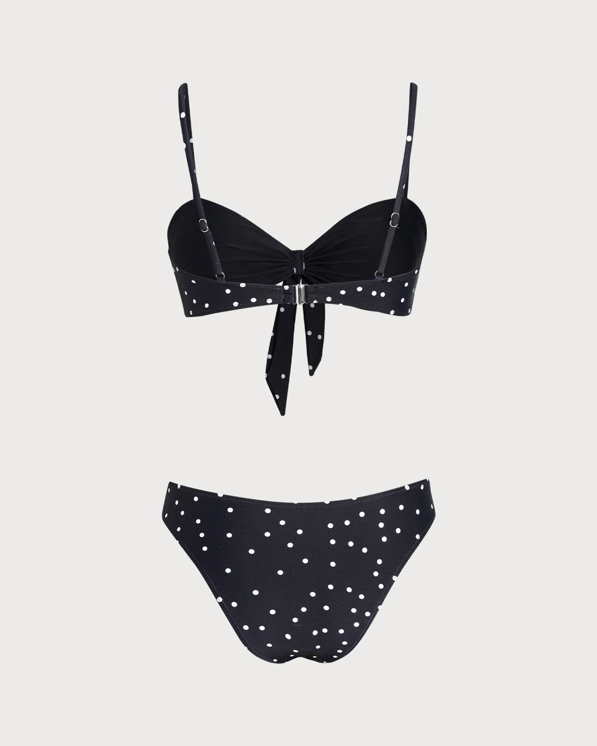 Conjuntos de Bikini de Lunares Negros