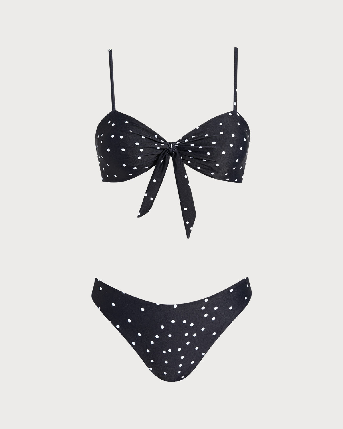 Conjuntos de Bikini de Lunares Negros