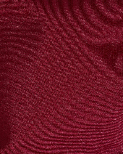 Conjunto de Bikini con Cordón en Forma de Triángulo Rojo