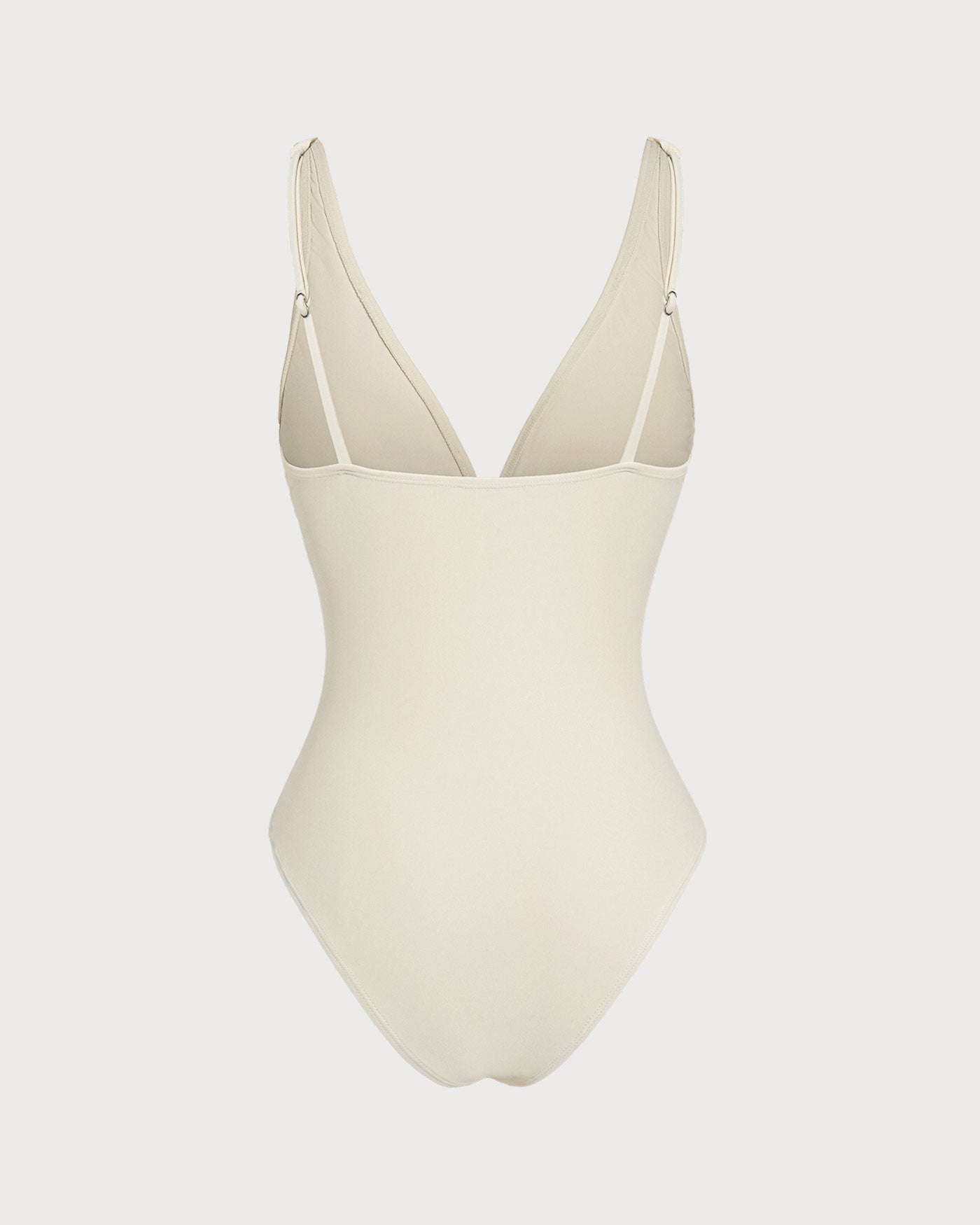 Bañador de Una Pieza Bralette Off White