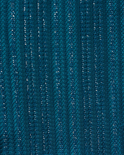 Conjunto de Bikini con Tirantes y Lentejuelas Azules