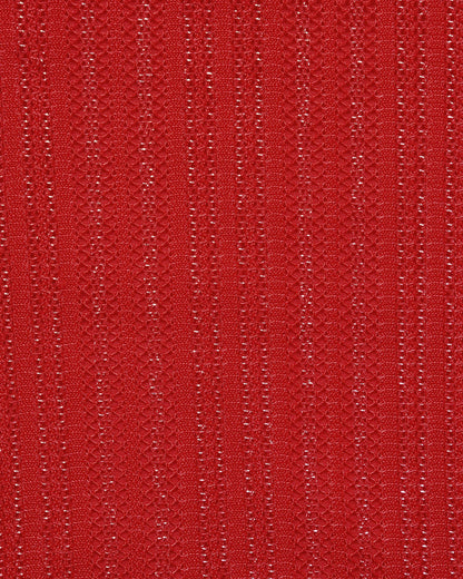 Conjunto de Bikini con Aros Rojos de Lentejuelas