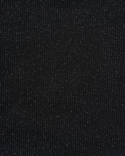 Bralette de Lentejuelas Negras de Una Pieza