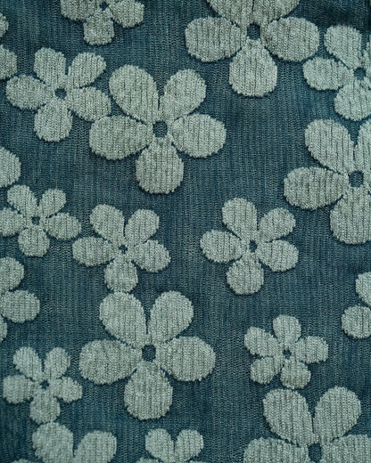 Conjunto de Bikini Verde Floral con Aros
