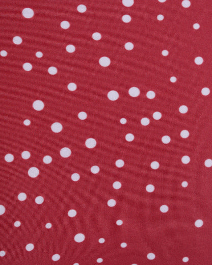 Conjunto de Bikini Rojo con Lunares