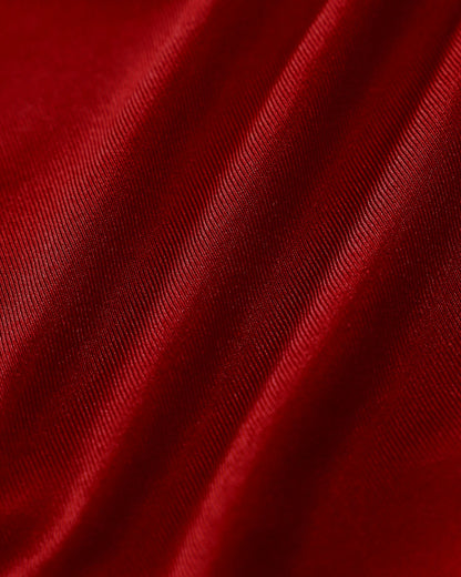 Conjunto de Bikini de Cintura Baja Triángulo Rojo