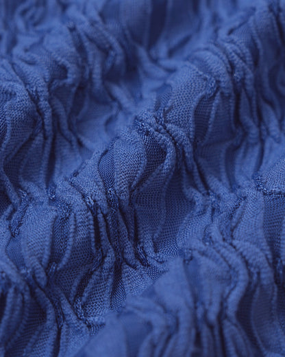 Conjunto de Bikini Texturizado en Azul Claro