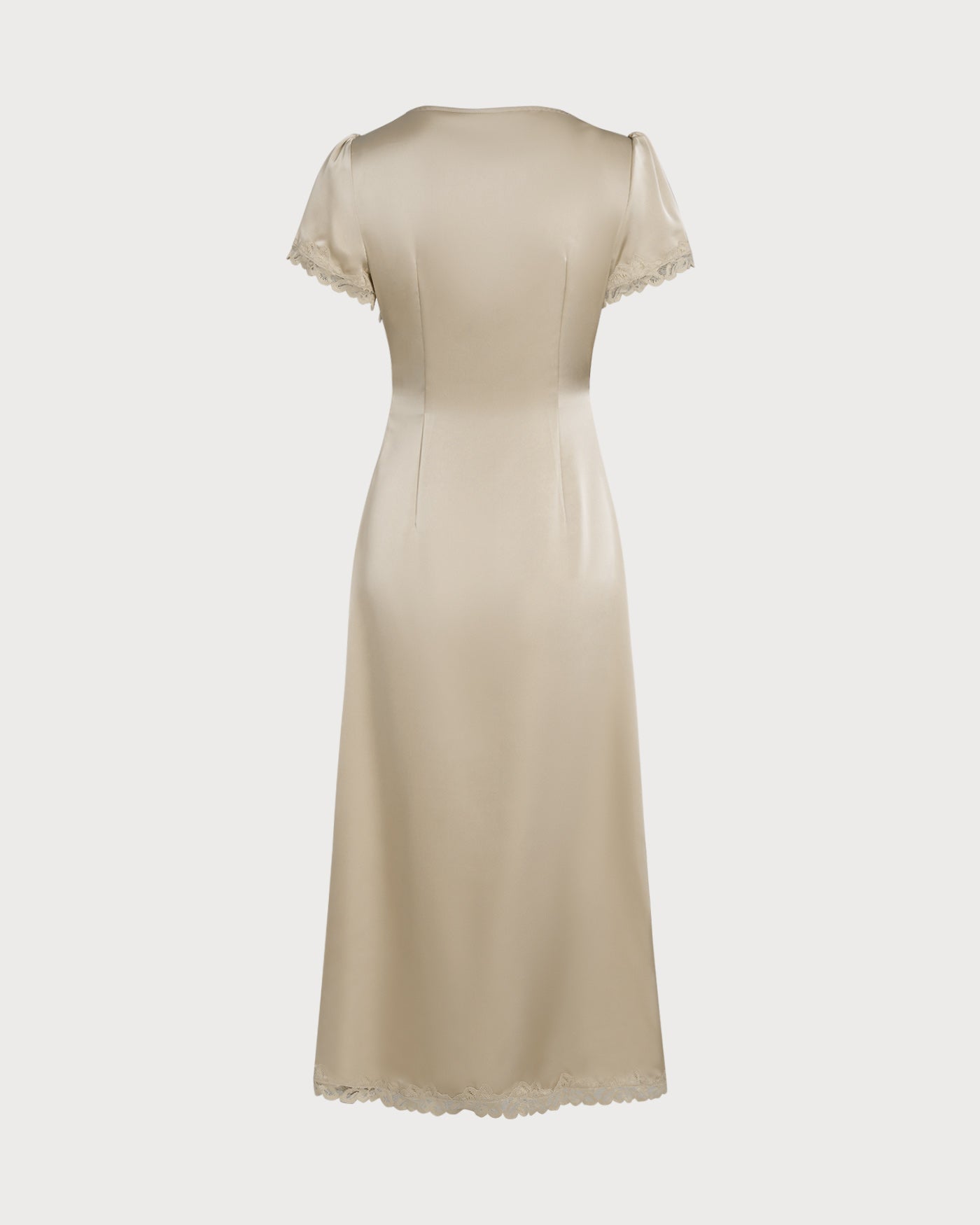 Túnica Maxi de Encaje de Albaricoque