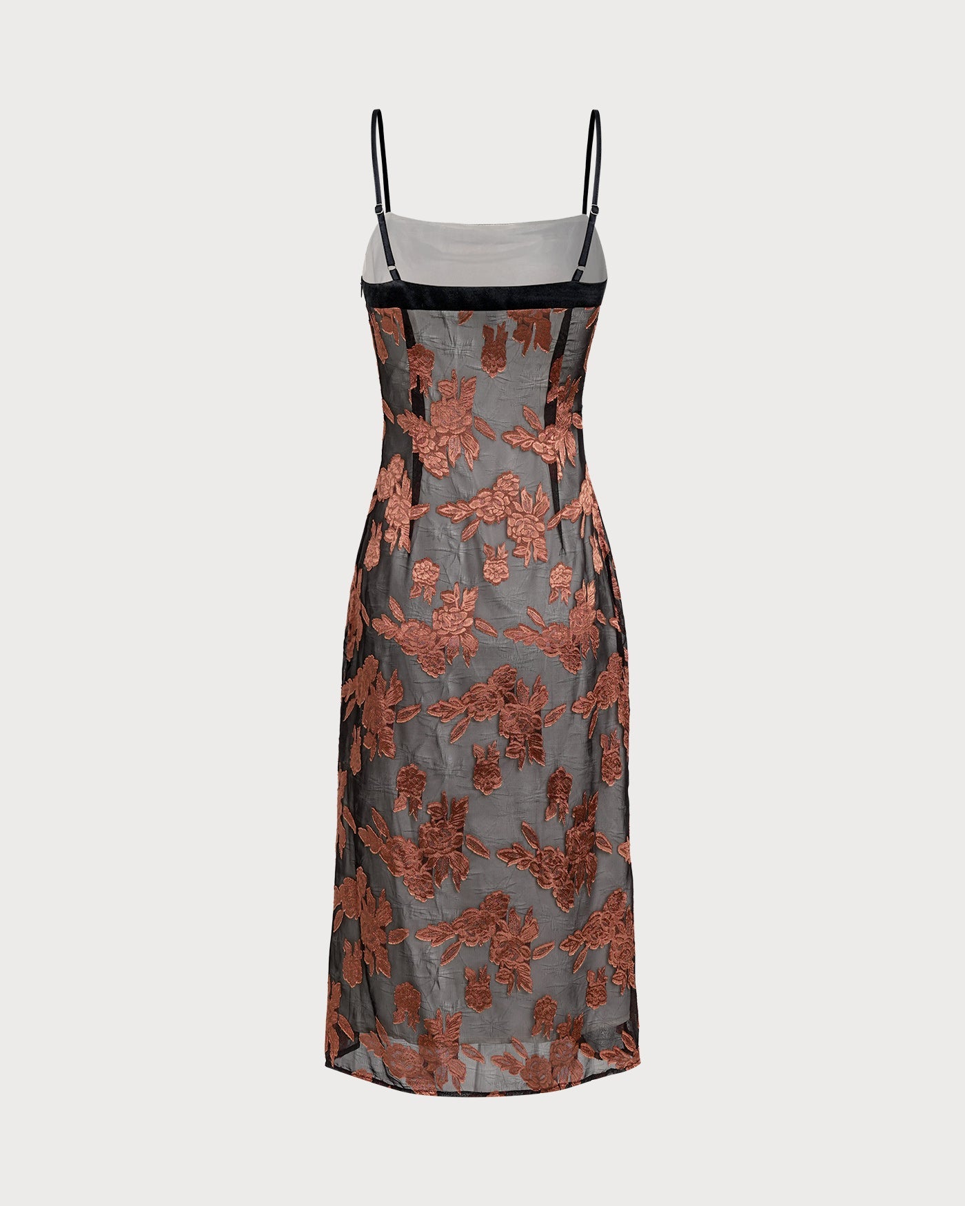 Vestido Midi Floral de Caramelo