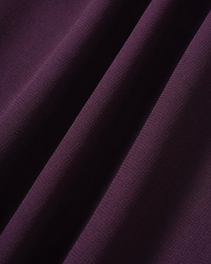 Vestido Mini de Chifón con Tirantes Morado