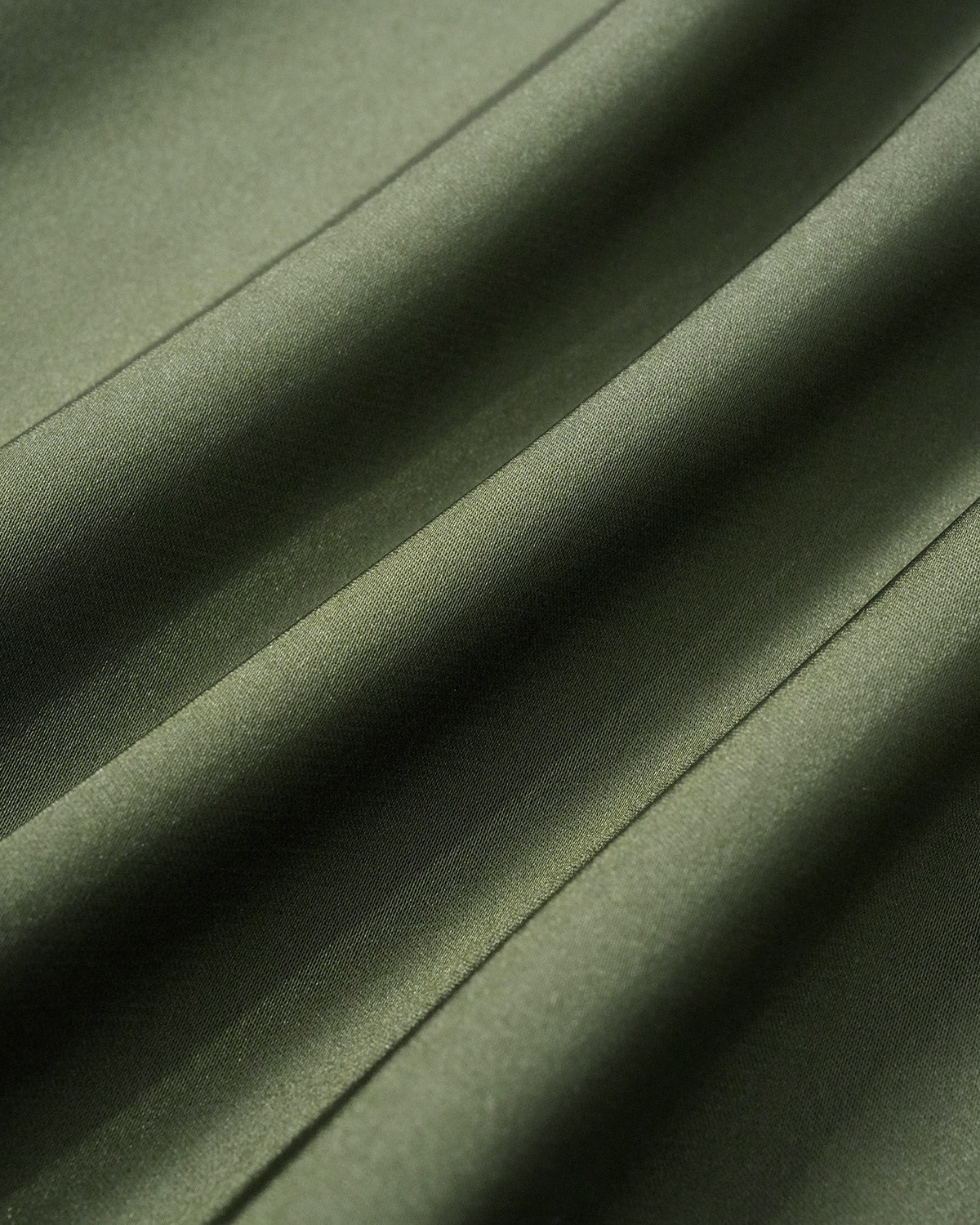 Vestido Mini Sin Mangas de Satén Verde