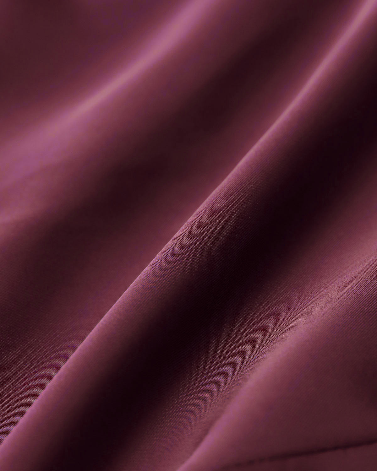Blusa de Satén Rojo Vino