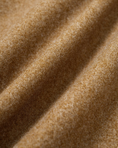 Falda Mini A-Line de Cintura Natural Caramelo
