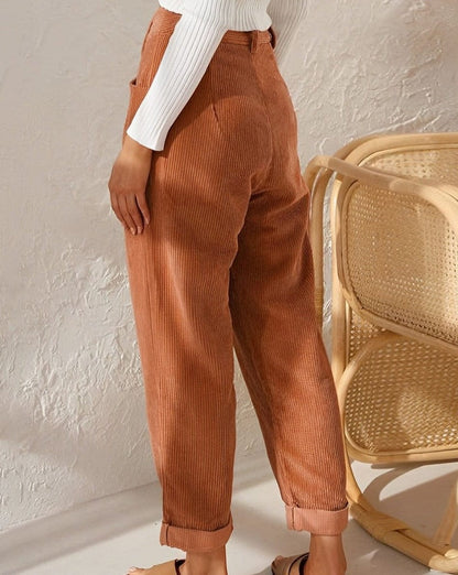 Colette | Pantalón Texturizado Vintage